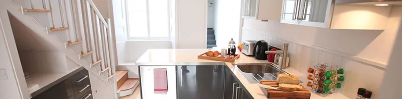 Lyme cottage kitchen